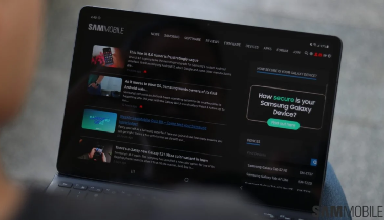 Why One UI 4.1.1 might offer the best Galaxy tablet UX to date