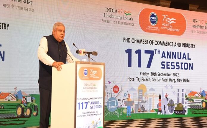 Vice President Jagdeep Dhankhar lauds thriving Indian startup sector