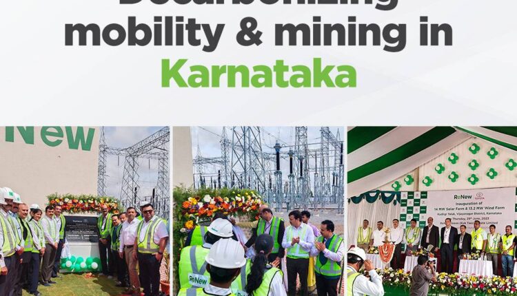 Renew Decarbonizes Mobility and Mining in Karnataka.