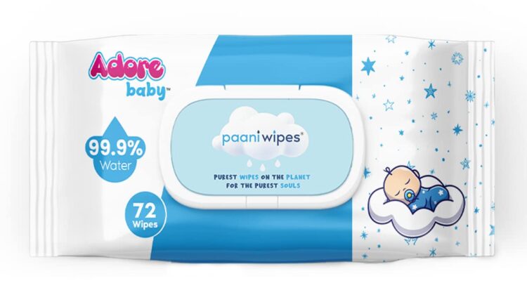 Ginni Filaments Ltd., the Leader Sets a Milestone With the First-ever 99.9% ‘Paaniwipes’ for Babies, Manufactured in India.