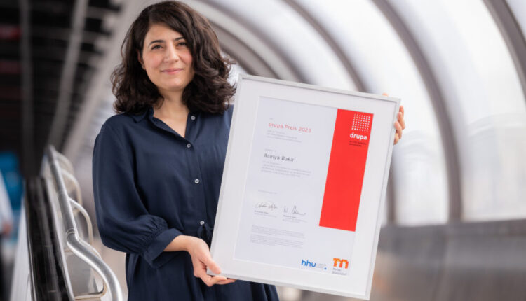 drupa Prize 2023 awarded to Acelya Bakir